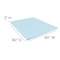 Flash Furniture Capri Comfortable Sleep 3 inch Cooling Gel Mattress Topper with CertiPUR-US Certified Memory Foam - Queen MR-M35-3-Q-GG - alternate 6